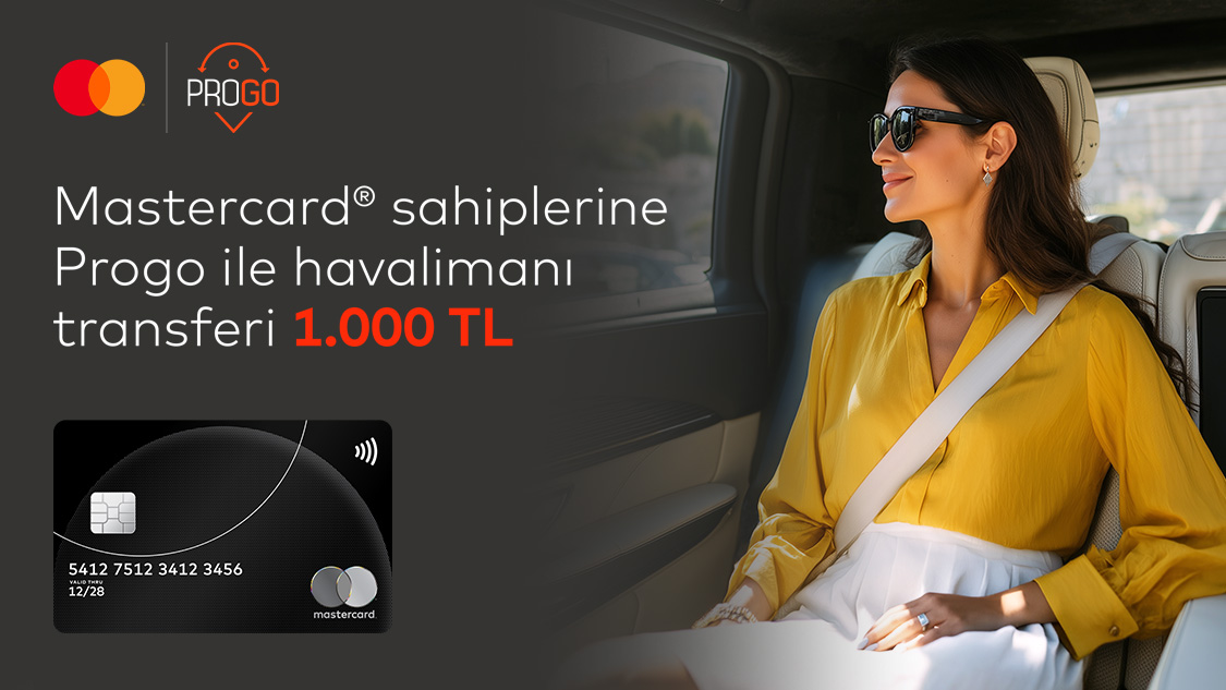Silver Logolu Mastercard'ınıza İstanbul içi Havalimanı transferlerinde 1.000 TL ayrıcalığı!