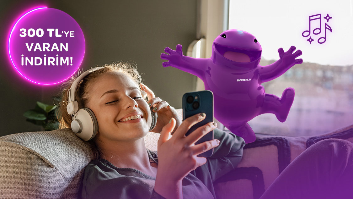 Mastercard logolu asıl kartınız ile çevrimiçi müzik, oyun ve video platformlarından yapacağınız harcamalara toplamda 300 TL’ye varan indirim!