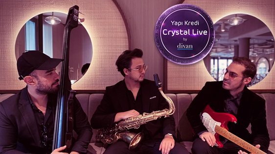 Crystal Live Nights, Divan Brasserie Çankaya'da başlıyor.