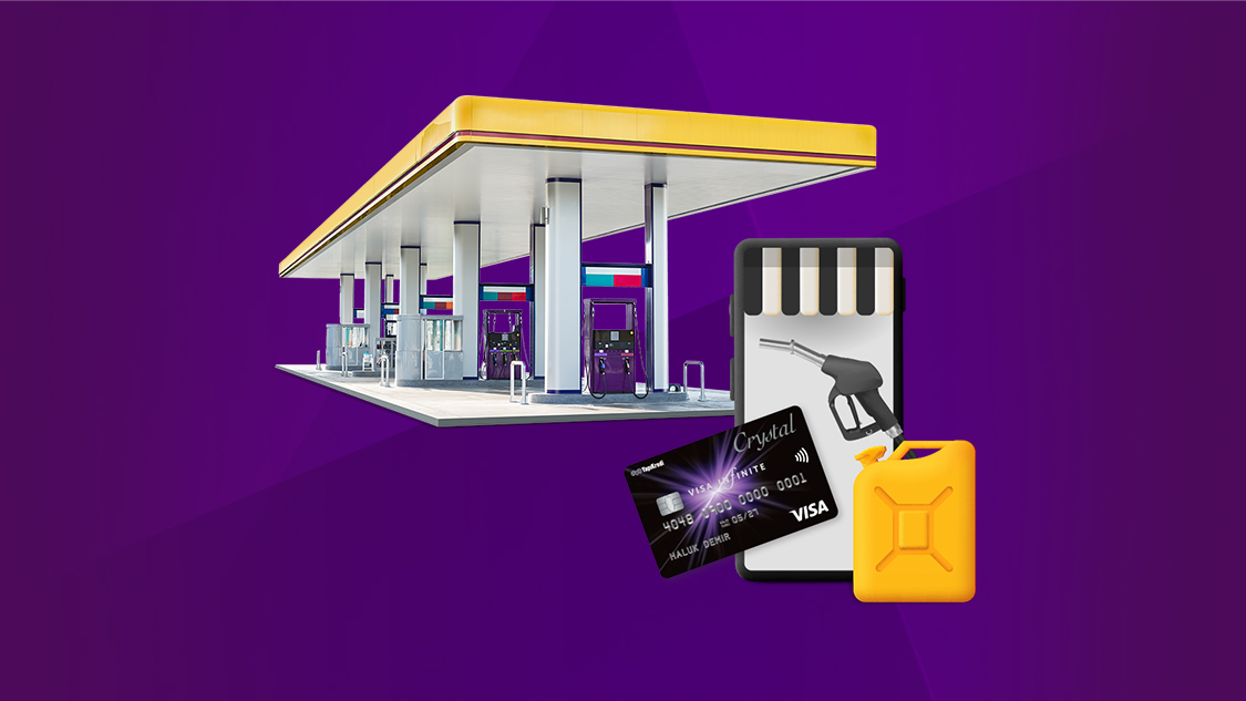 Akaryakıt sektöründeki tek seferde ve farklı günlerde yapacağınız 4 adet 1.000 TL ve üzeri akaryakıt ve otogaz harcamalarınıza 250 TL, World Pay’e ek 50 TL, toplamda 300 TL Puan hediye!