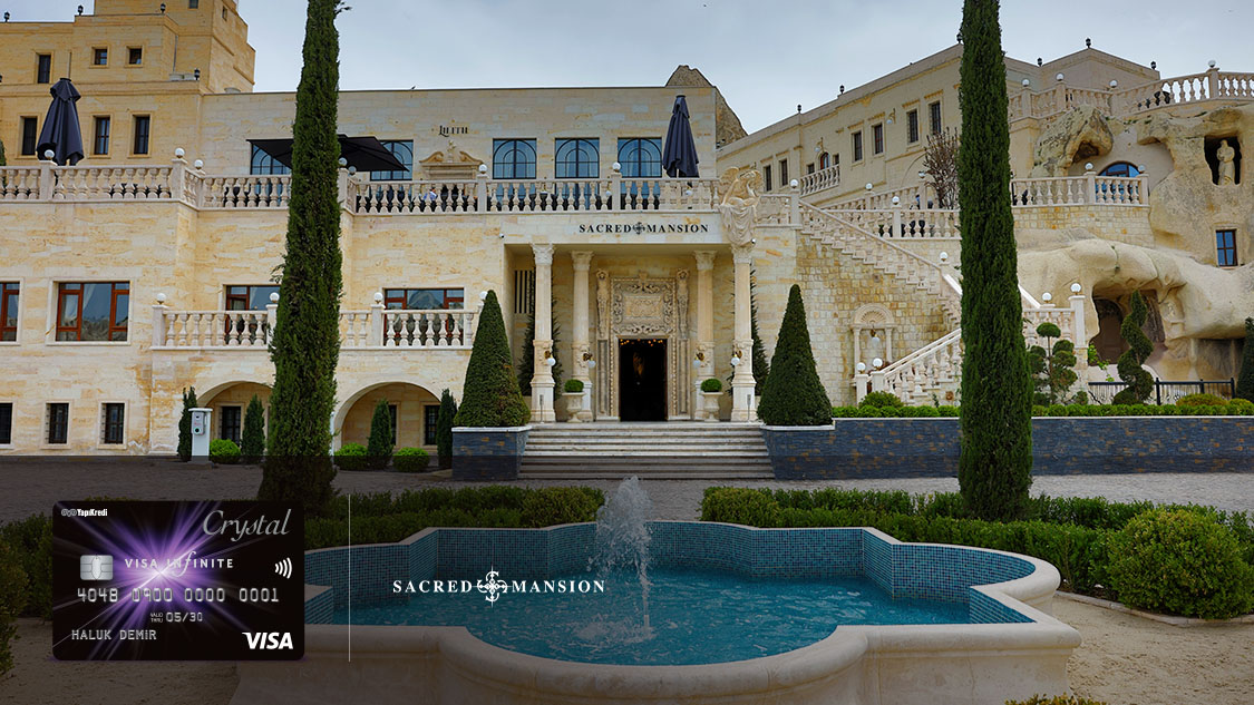 Crystal ile Sacred Mansion’da %10 indirim ayrıcalığı.