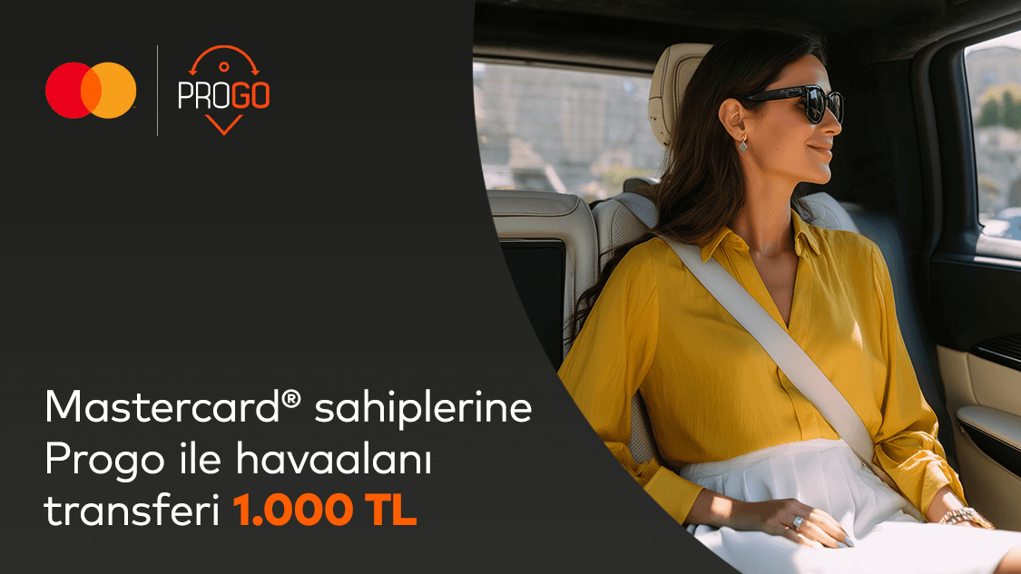 Silver Logolu Mastercard Sahiplerine İstanbul içi Havalimanı transferleri 1.000 TL ayrıcalığı!