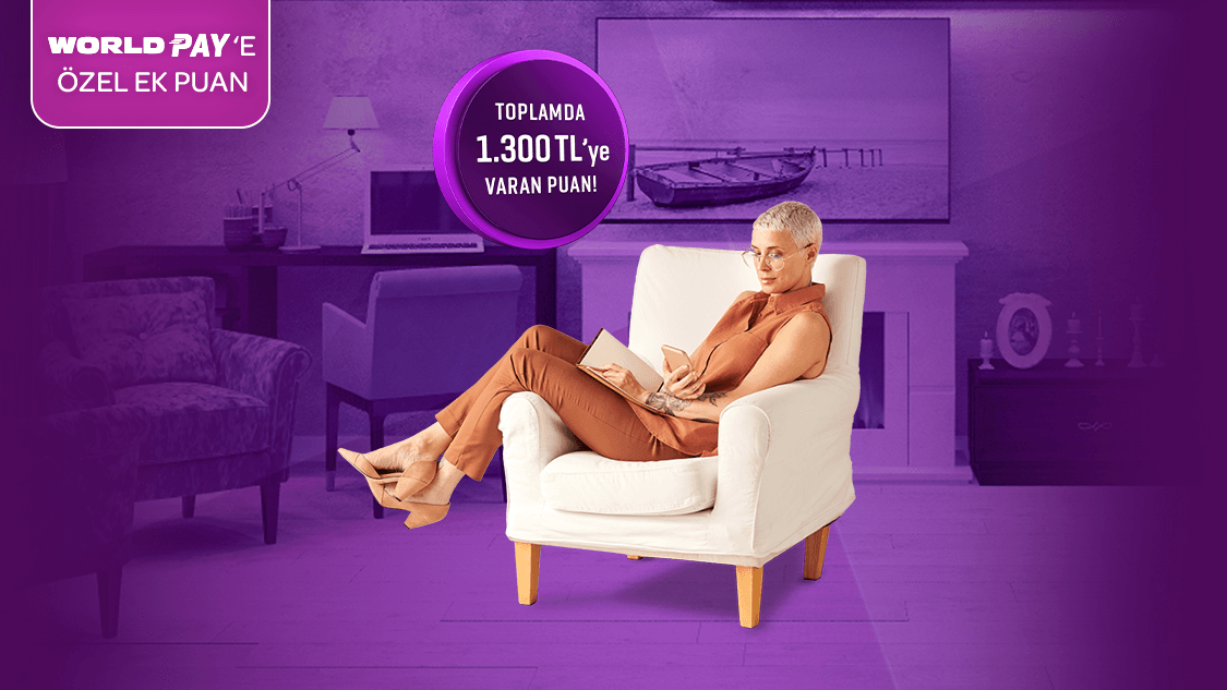 Mobilya alışverişlerinize toplamda 1.300 TL’ye varan puan! 